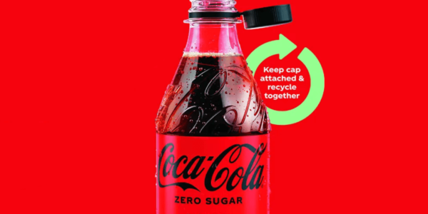 Coca Cola unveils new bottles with attached caps in the UK