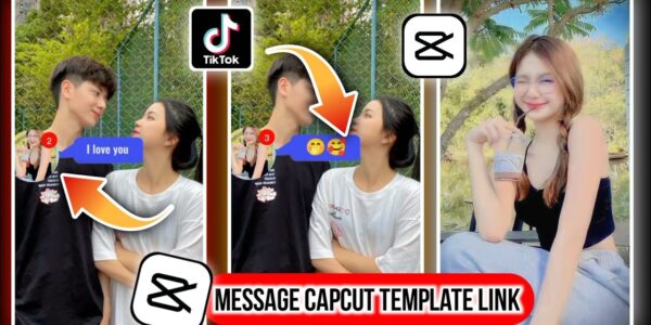 Messenger Message CapCut Template Link Show tin nhan TikTok Trend