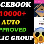 facebook auto approval groups list 2023